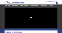 Desktop Screenshot of inter-motion.com